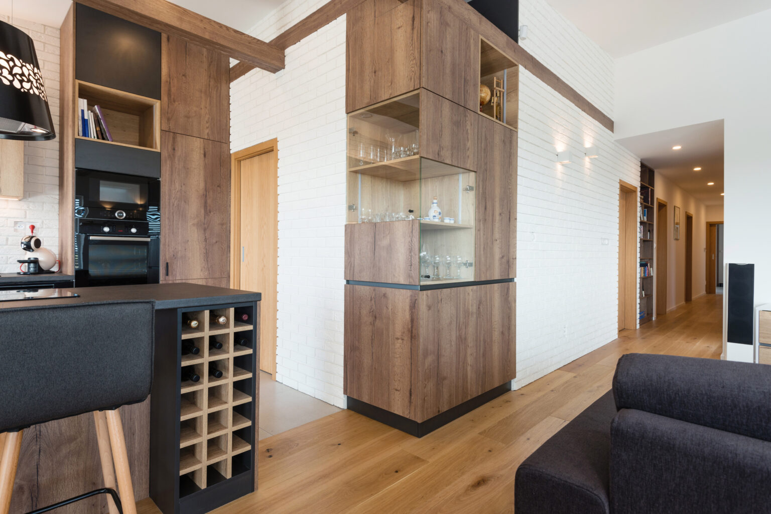 Contemporary kitchen interior